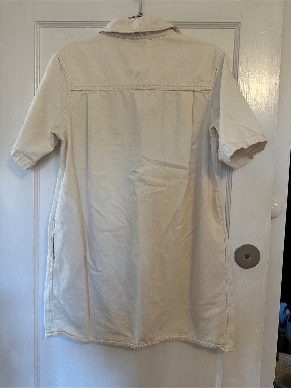Universal Thread Cream Collared Button Shirt - Picture 2 of 6